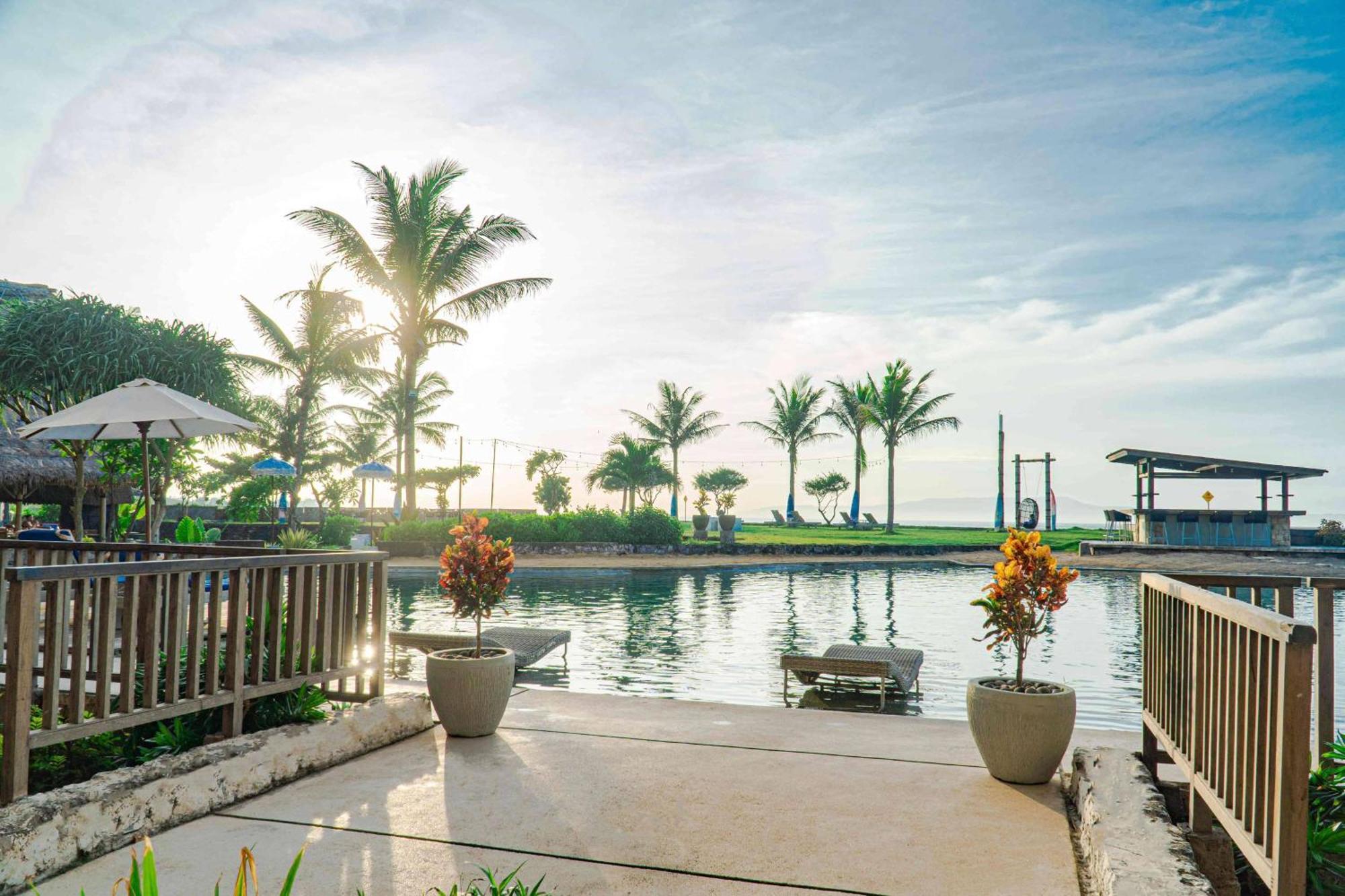 منتجع ويندام تامانساري جيفا بالي Siyut المظهر الخارجي الصورة The pool at the hotel
