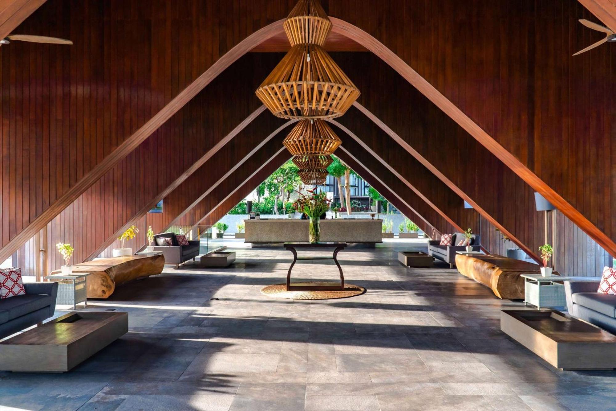 منتجع ويندام تامانساري جيفا بالي Siyut المظهر الخارجي الصورة The lobby of the hotel