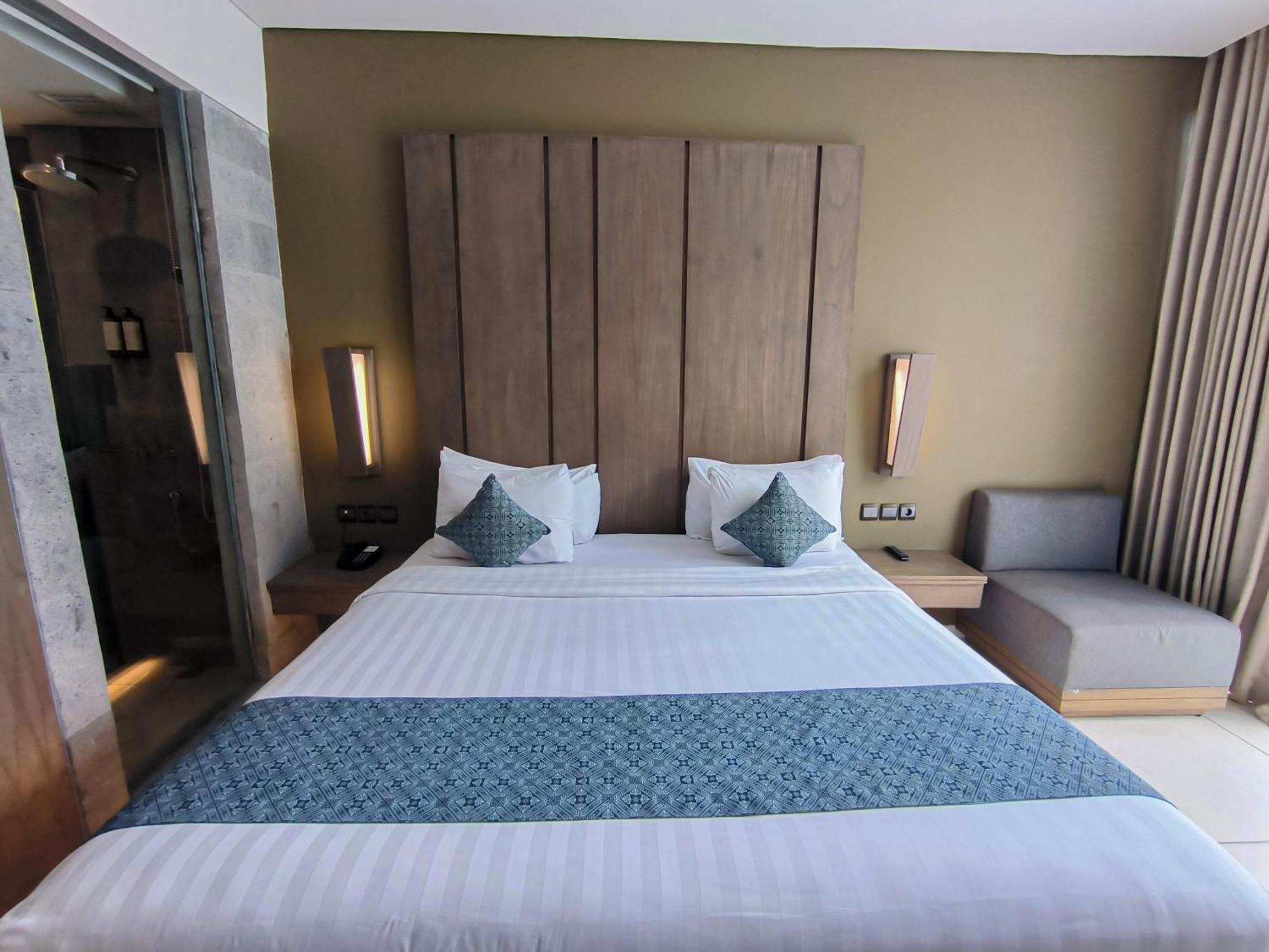 منتجع ويندام تامانساري جيفا بالي Siyut المظهر الخارجي الصورة A bedroom at the hotel