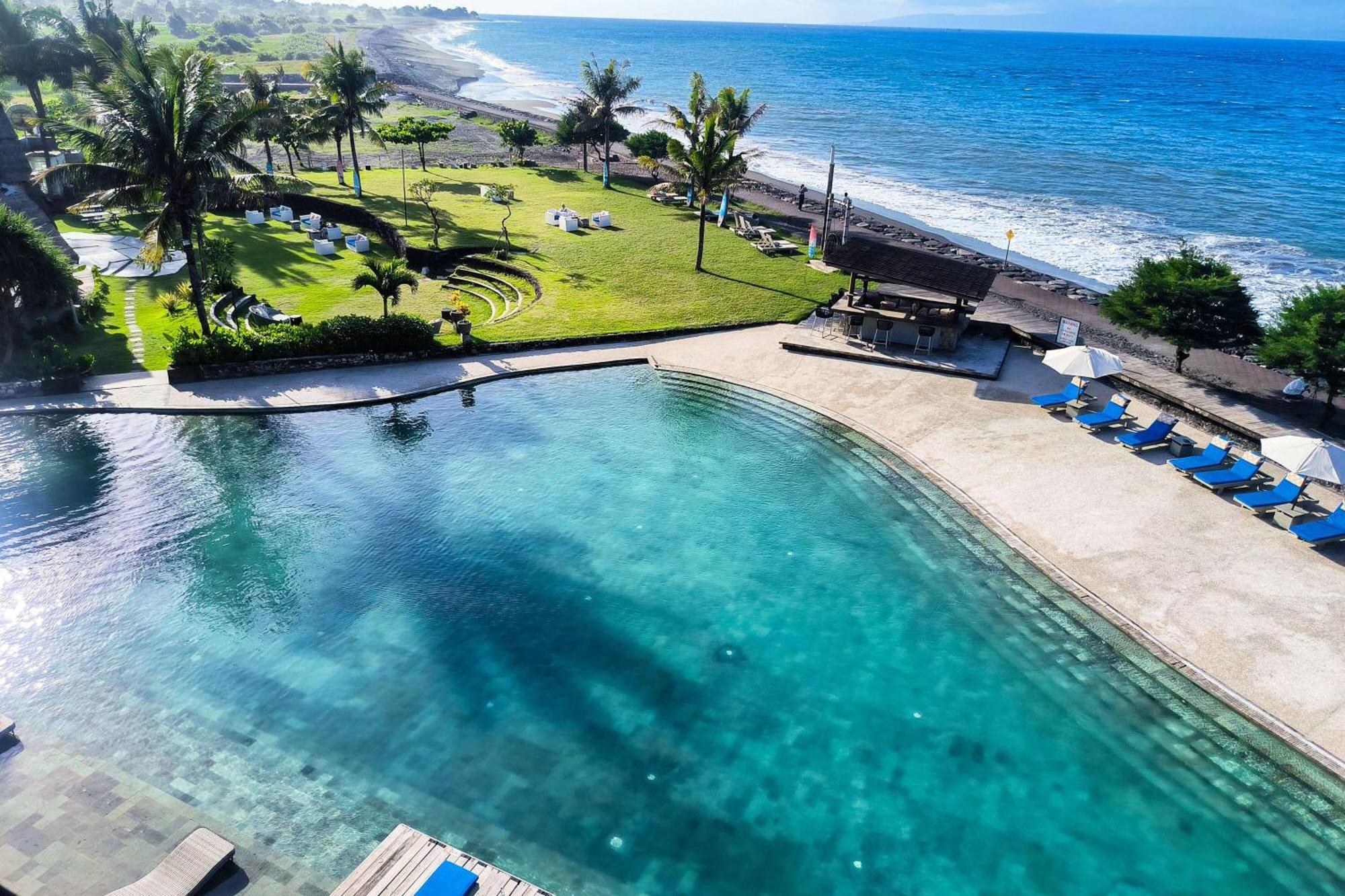 منتجع ويندام تامانساري جيفا بالي Siyut المظهر الخارجي الصورة The beach at the hotel