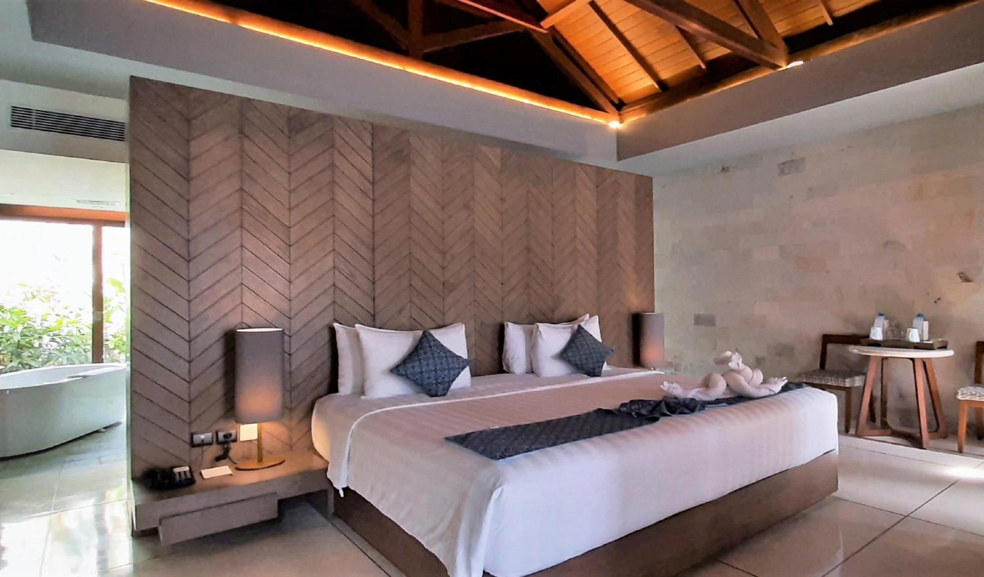 منتجع ويندام تامانساري جيفا بالي Siyut المظهر الخارجي الصورة A bedroom at the resort